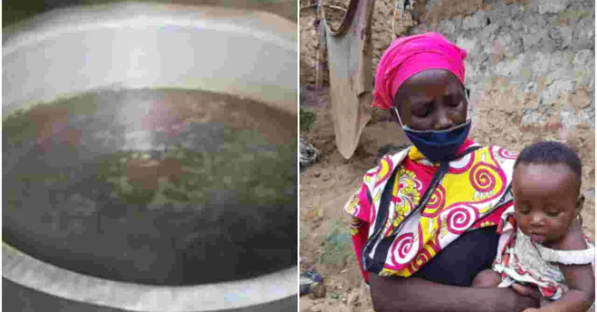Sad: Kenyan Widow Resorts to Boiling Stones for Her Starving Children