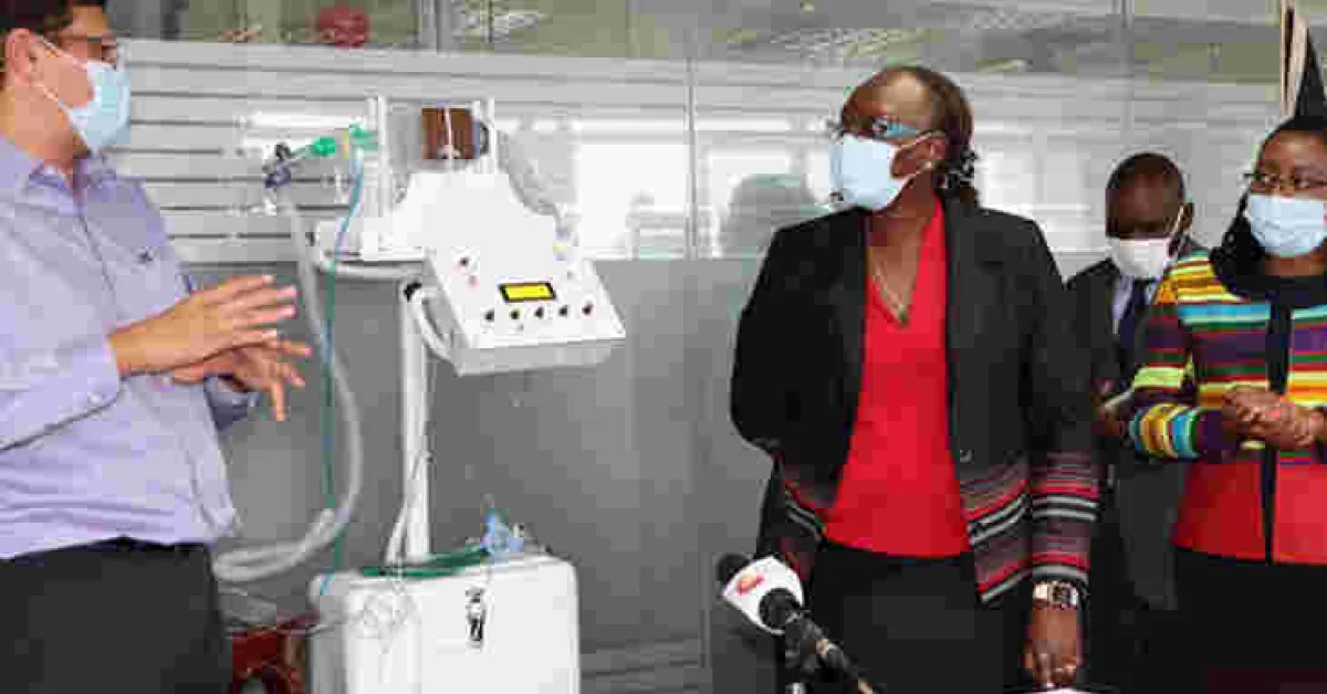 Kenyan-Made Ventilators Receive Government Approval, Paving Way for Mass Production