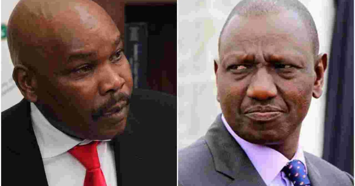 US-Based Lawyer Prof. Makau Mutua Slams Ruto for Cowering 'Under the Bed in Karen'