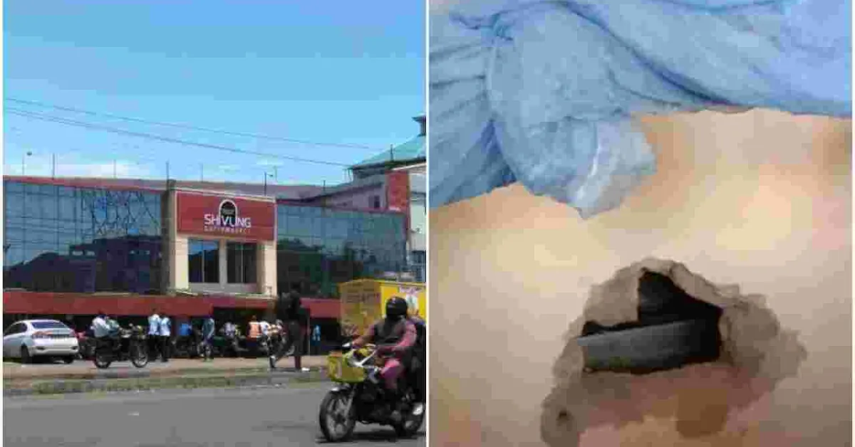 Daring Kenyan Robber Books Hotel Room Next to Supermarket; Drills Through the Wall and Steals Cash, Electronics