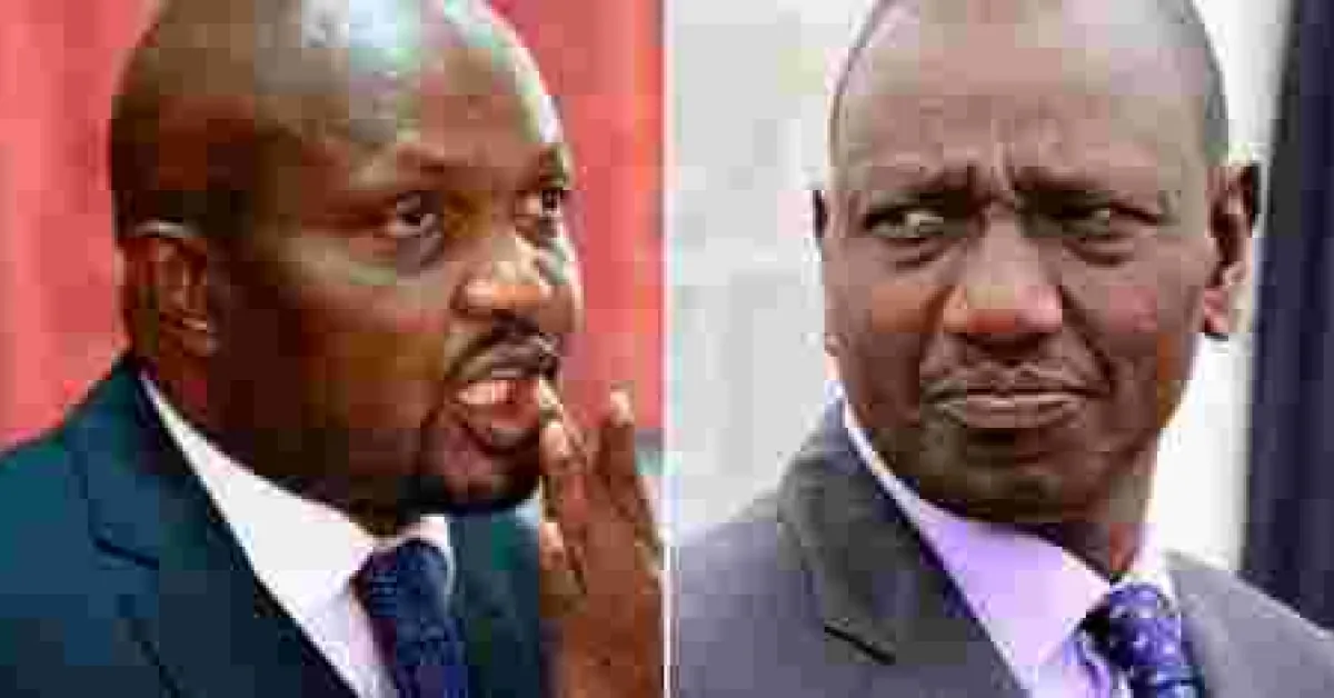 MP Moses Kuria Alleges Plot to Impeach Deputy President William Ruto