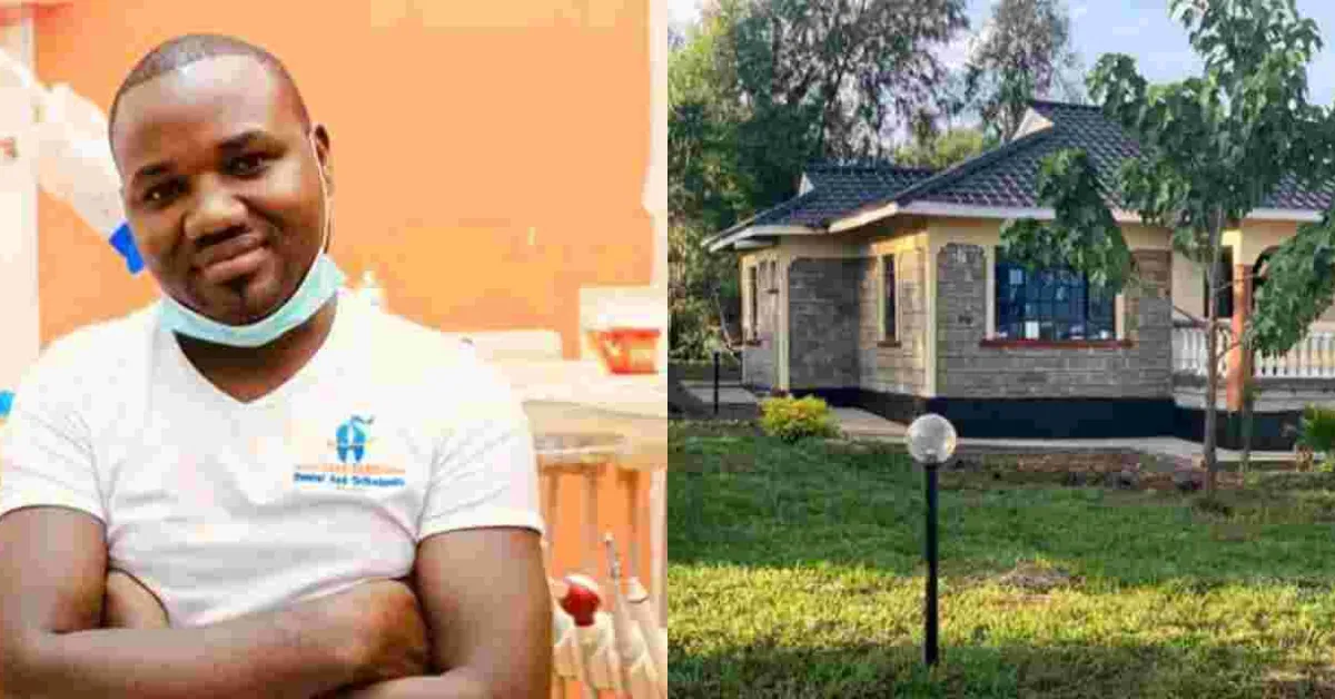 After Growing Up in Poverty, Kenyan Man Gifts Mum New House on Her 55th Birthday