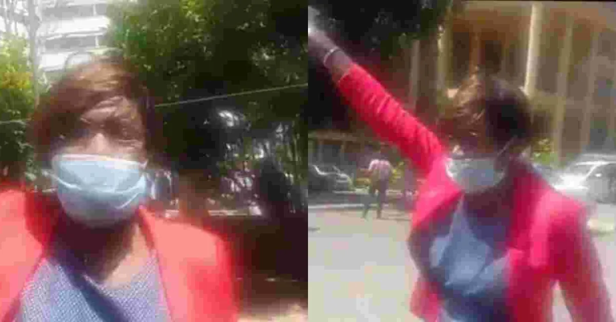 Woman Claiming to be CJ David Maraga's Baby Mama Causes Drama Outside Nairobi Court [VIDEO]