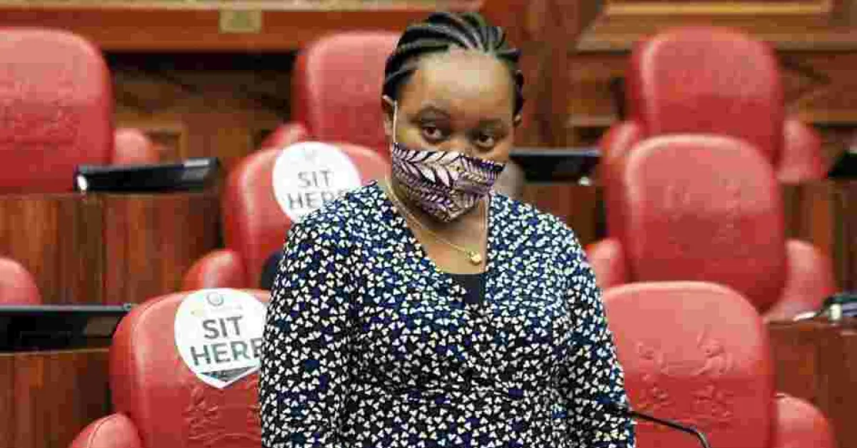 Ann Waiguru Pictured Playing Solitaire on Phone During Impeachment Hearing [PHOTOS]