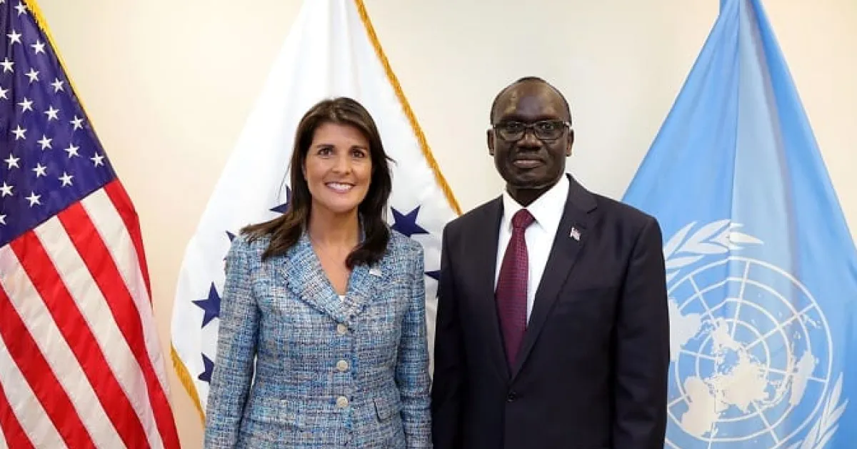 Trump Receives Credentials of New Kenyan Ambassador to the US Lazarus Amayo