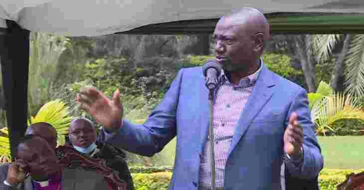 Leaders Are Being Persecuted for Supporting Me, Ruto Laments