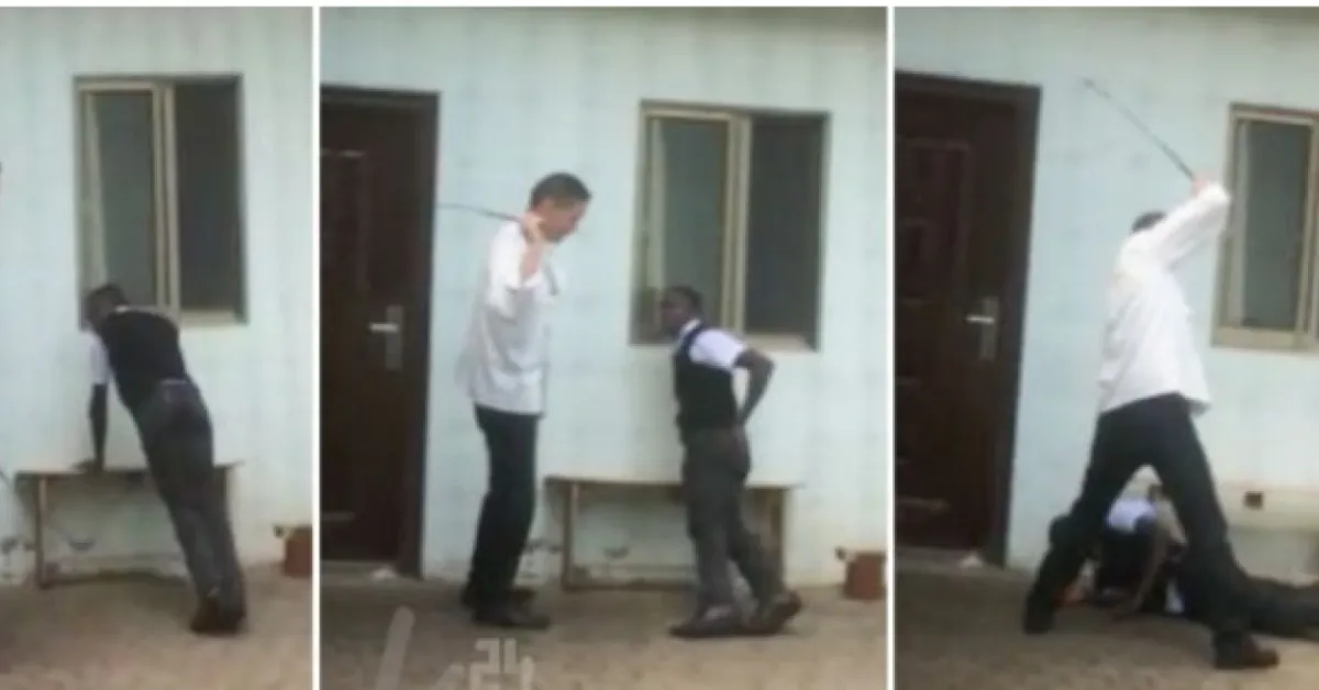 Kenyan Hotel Waiter Whipped by Chinese Manager in Viral Video Sues Matiang'i