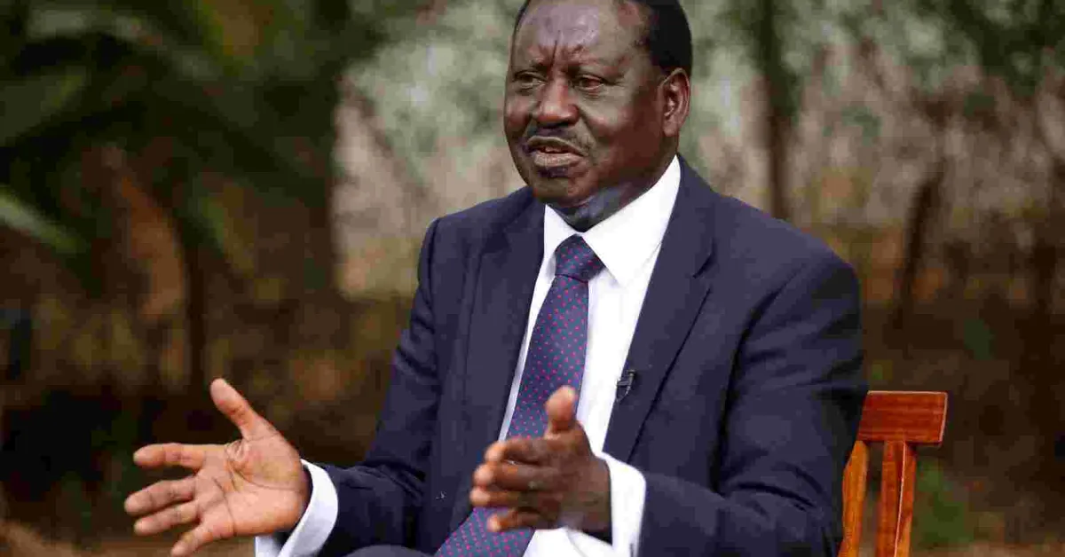 Raila Says Kenya to Hold Referendum Before the End of this Year