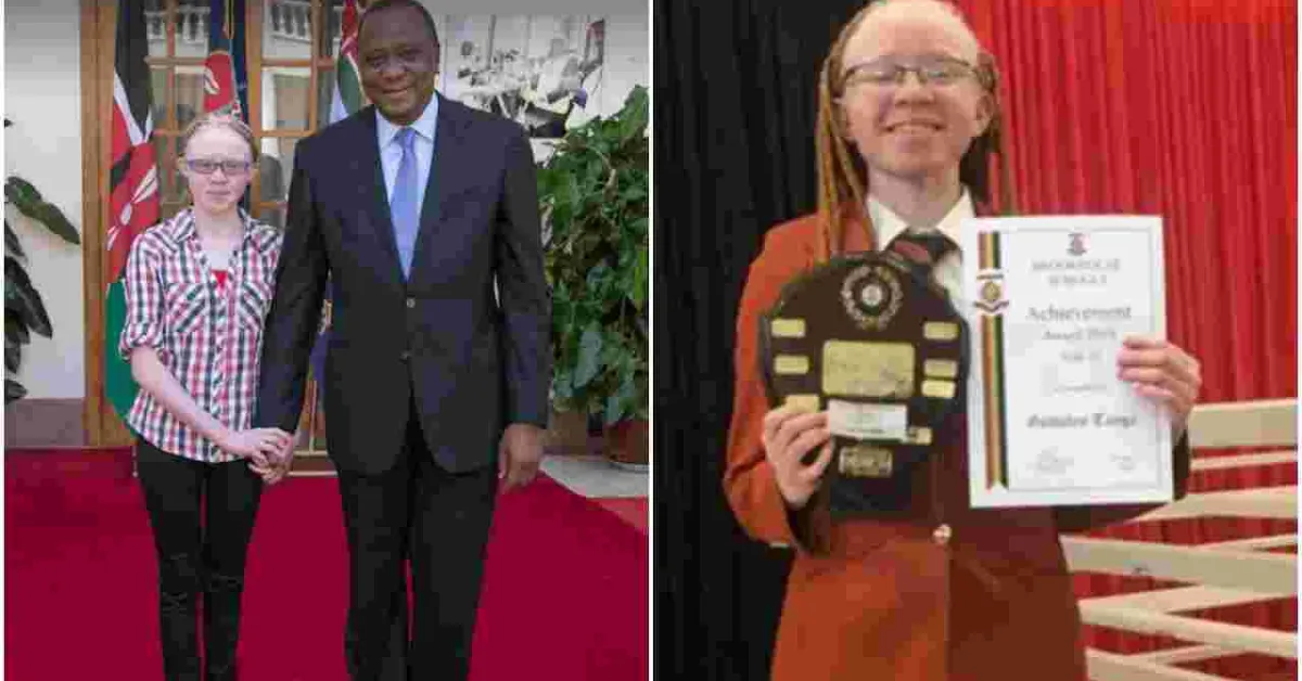 Best 2017 KCPE Student Goldalyn Kakuya at the Top of Her Class at Brookhouse International School