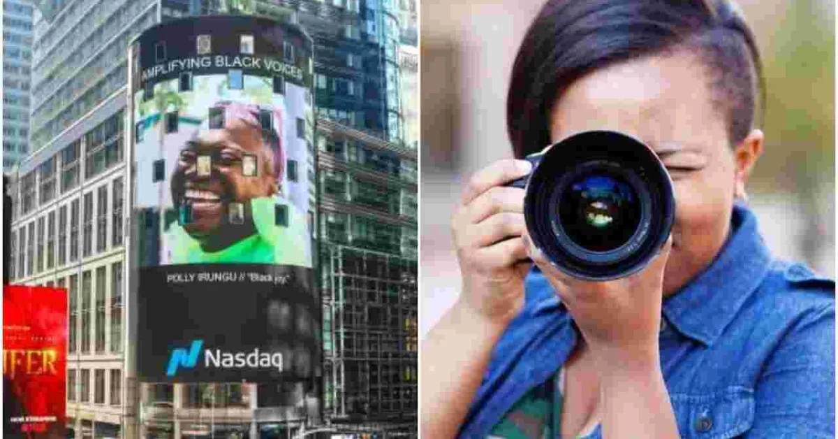 US-Based Kenyan Photographer Polly Irungu's Work Displayed in New York’s Times Square