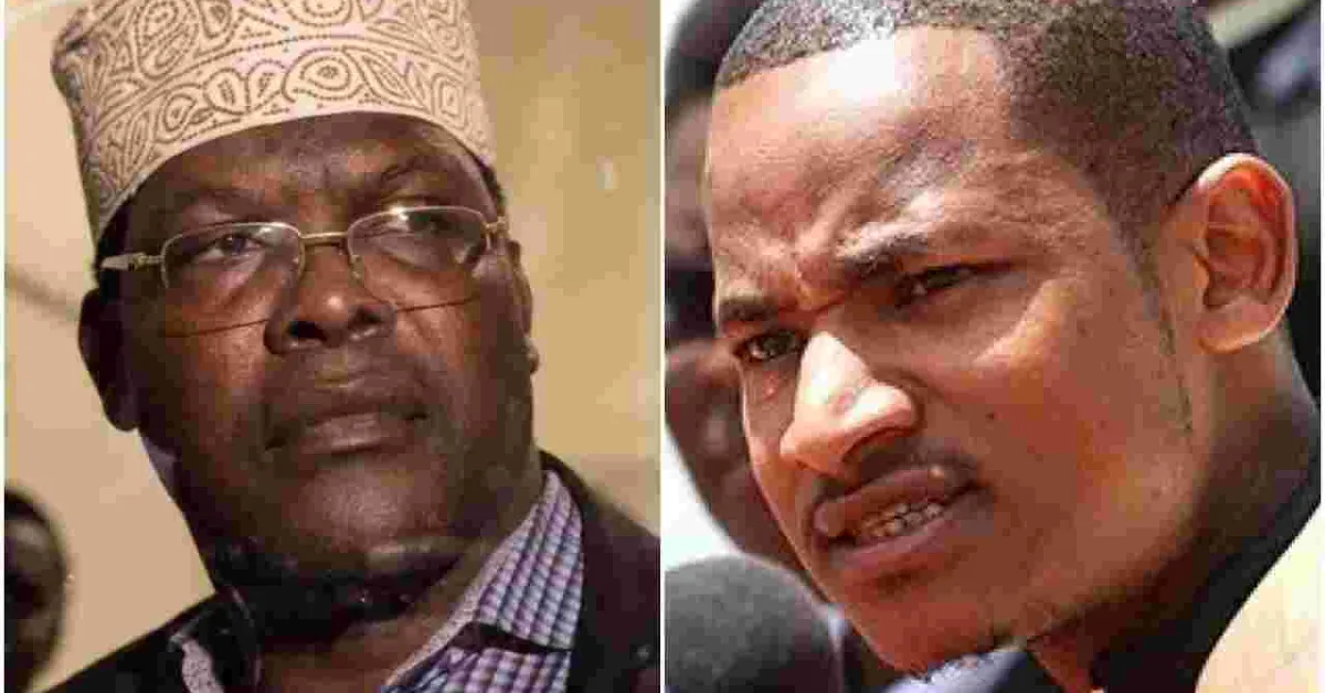 Stop Reasoning with Your Lower Head, MP Babu Owino Tells Miguna Miguna on Twitter