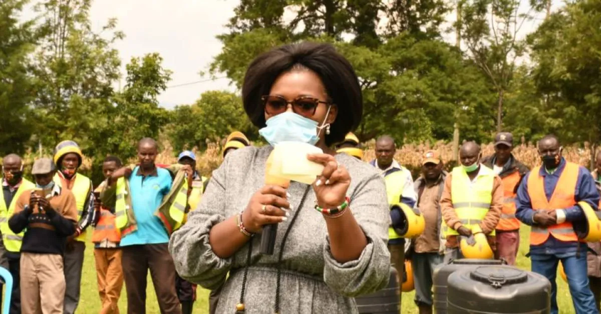 Drama as Rachel Shebesh Leaves Meeting in Hurry After Clashing with MP over Deputy President Ruto