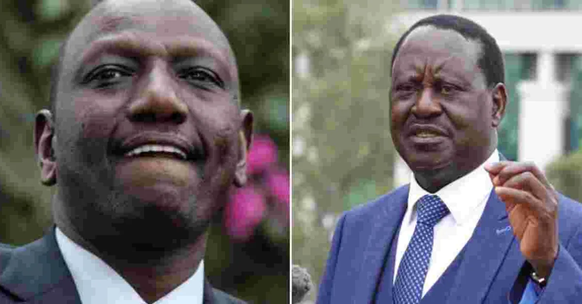 Raila Takes a Swipe at DP William Ruto over 'Hustler' Tag