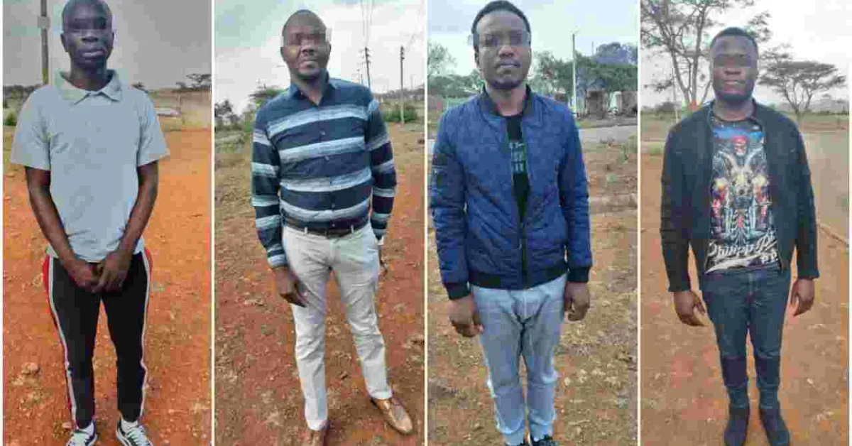 Four Kenyans Arrested for Conning Foreigner Sh29 Million in Fake Gold Deal