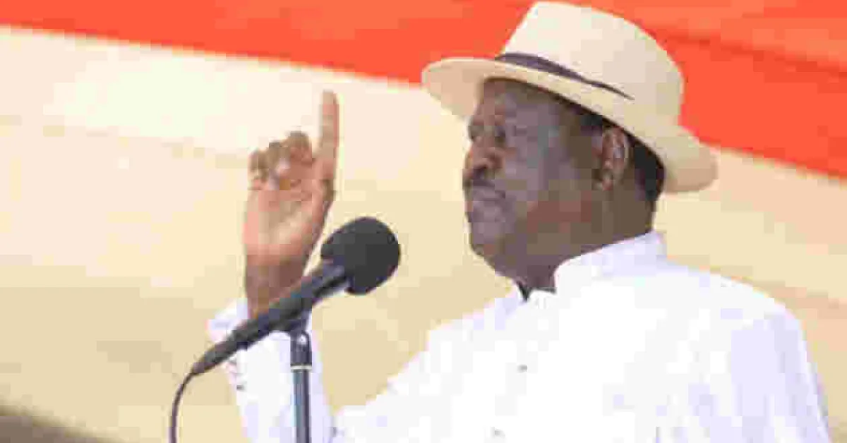 Raila Slams IEBC over Sh14 Billion Referendum Budget, Says Exercise Should Not Cost More Than Sh2 Billion