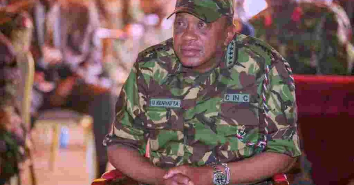 Uhuru Responds to Accusations of Militarizing the Country