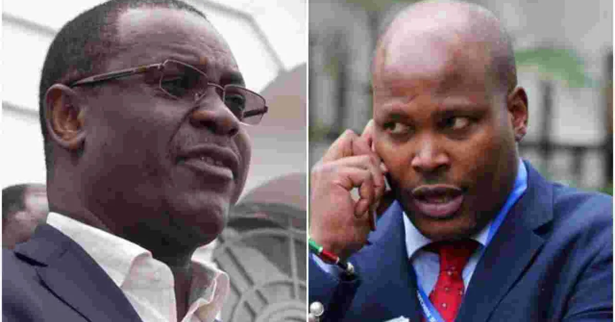 Uhuru’s Nephew and PA Jomo Gecaga Entangled in Sh950,000 Rent Row with Former Nairobi EvansGovernor Evans Kidero