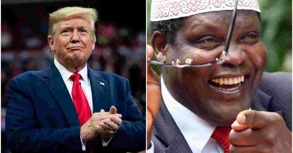 Miguna Miguna Offers to 'Swear-In' Trump as the &quot;People's President&quot;