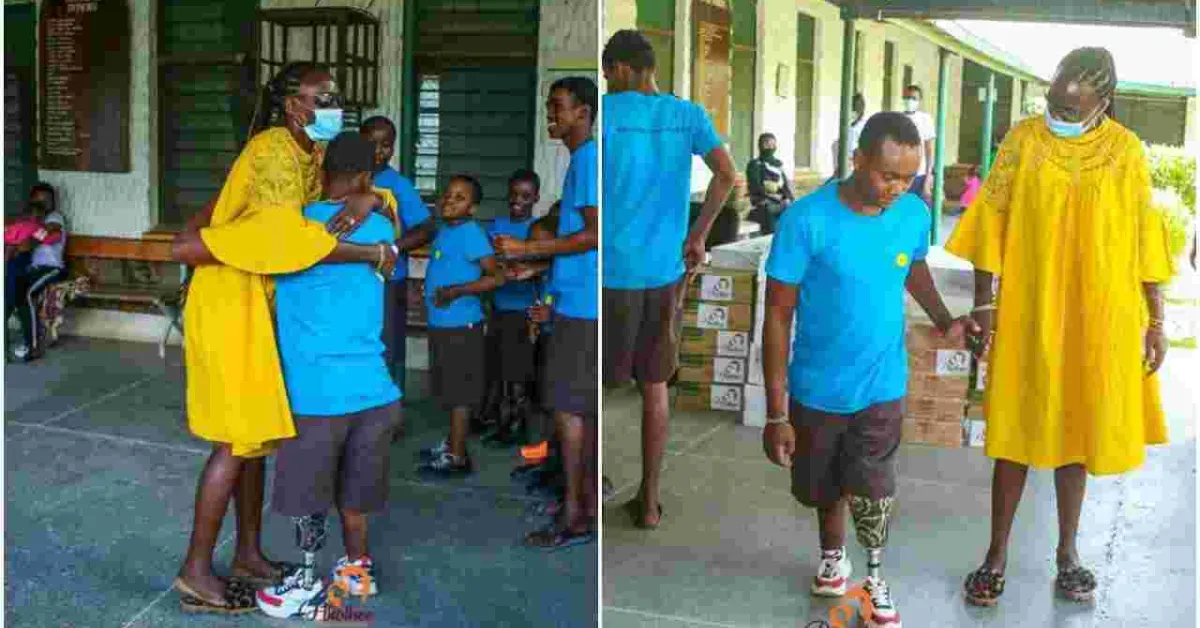 'Let Him Go Back to the Streets Where I Found Him': Akothee Disowns 'Adopted' Son Shadrack Mwita