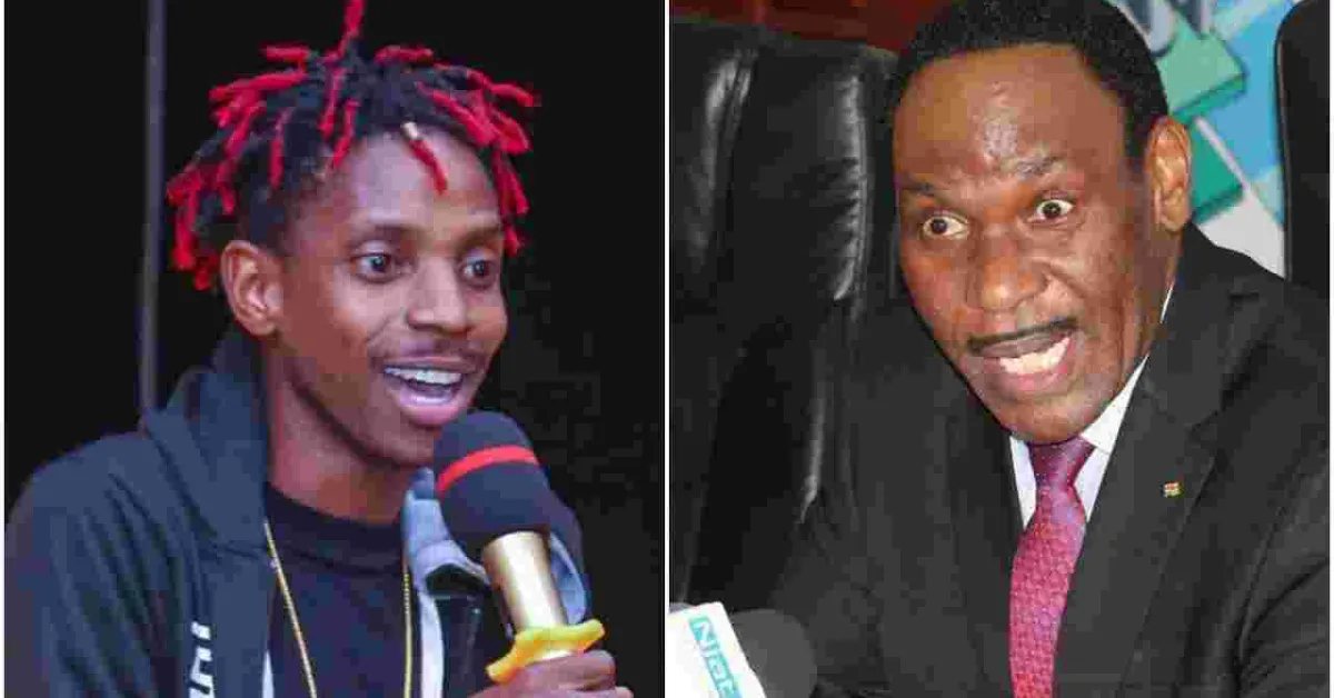 Comedian Eric Omondi Hits Back as ‘Moral Police’ Ezekiel Mutua over Unrated Content