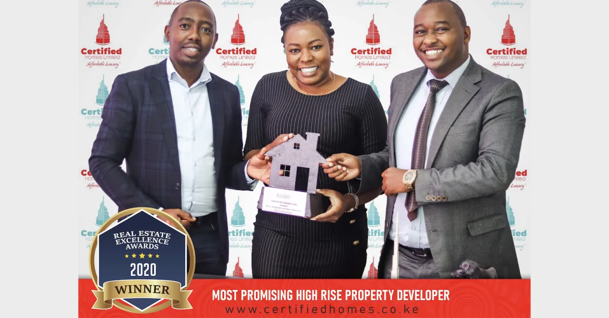 Certified Homes Feted the Most Promising High Rise Property Developer in 2020