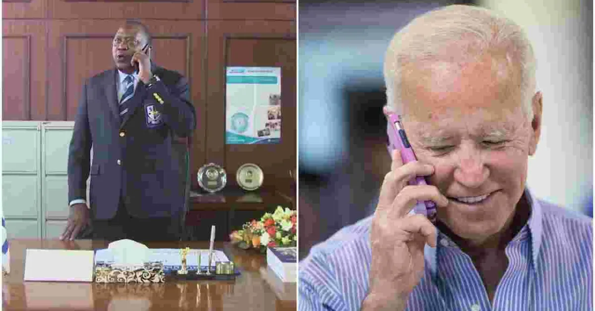 US President-Elect Joe Biden Holds Phone Conversation with Kenya President Uhuru Kenyatta
