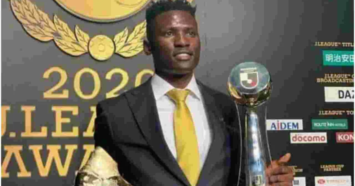 Kenyan Football Star Michael Olunga Named Most Valuable Player in Japan