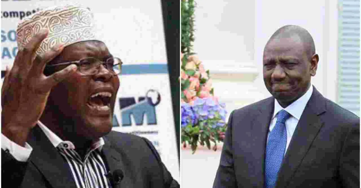 Miguna Miguna Slams Ruto for Endorsing Bishop Margret Wanjiru for Nairobi Governor
