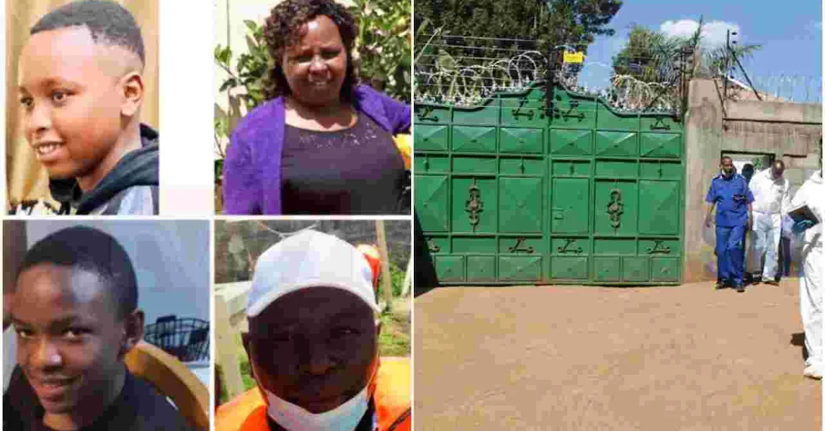 Fear as Robbers Attempt to Steal Funeral Funds for Four Family Members Brutally Killed in Kiambu