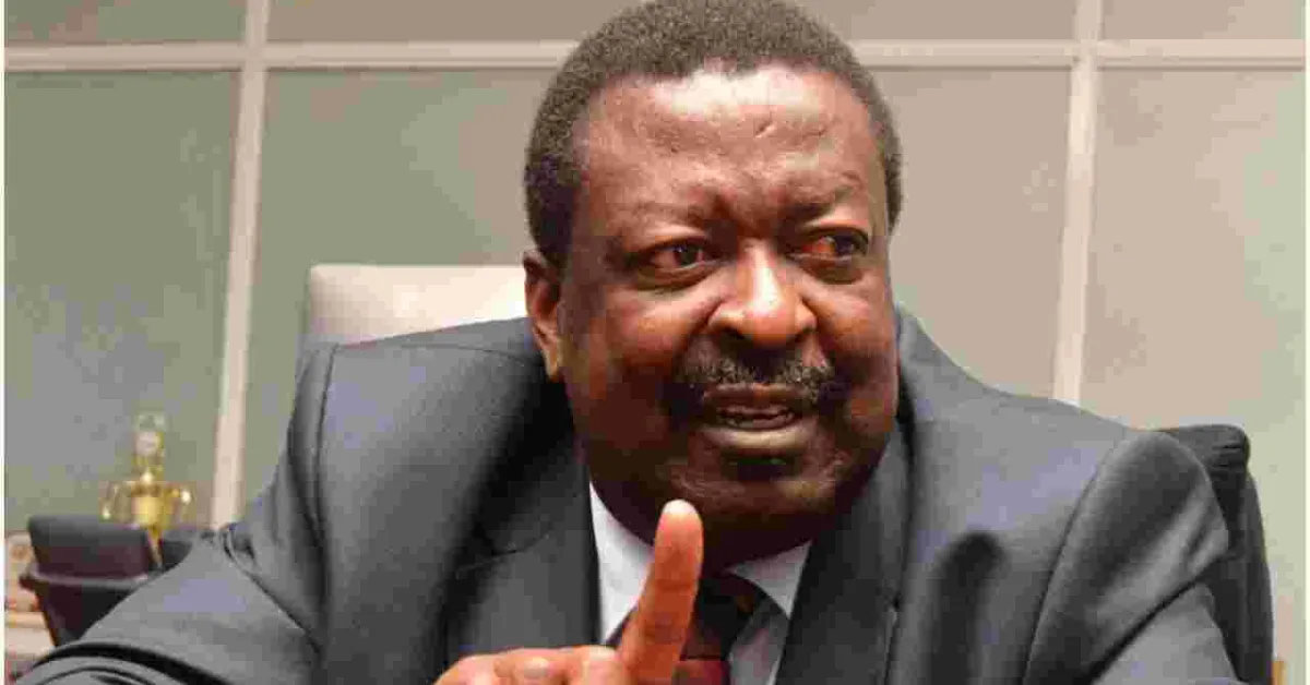 I'm Not Uhuru's Secret Presidential Candidate, Musalia Mudavadi Says