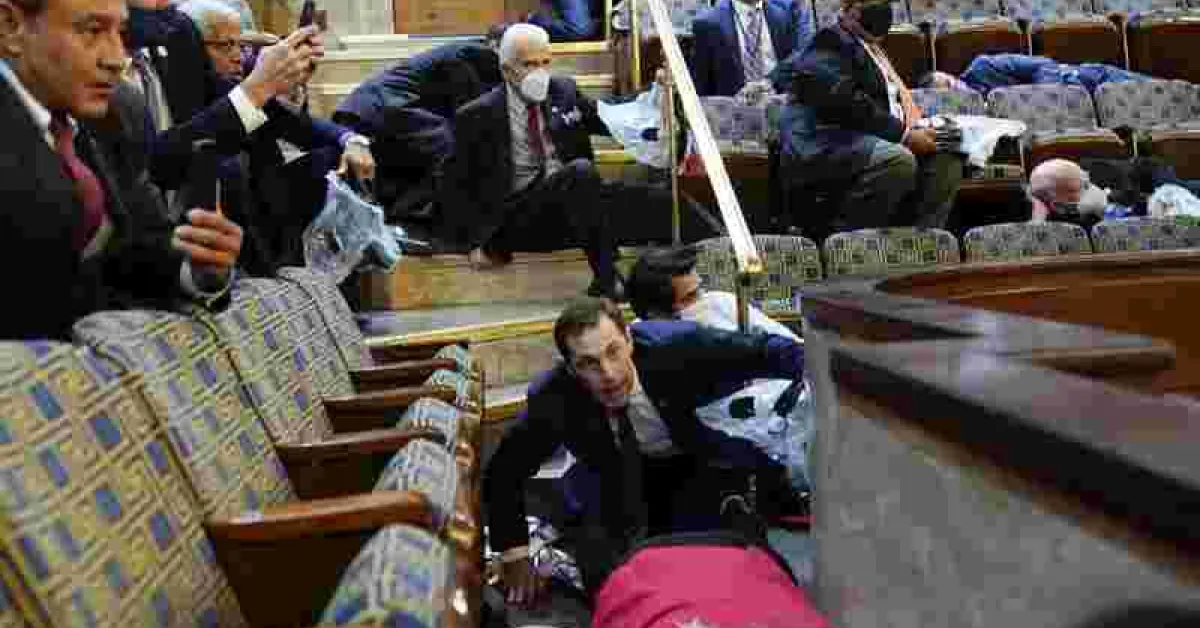 Trump Supporters Storm US Capitol, Clash with Police