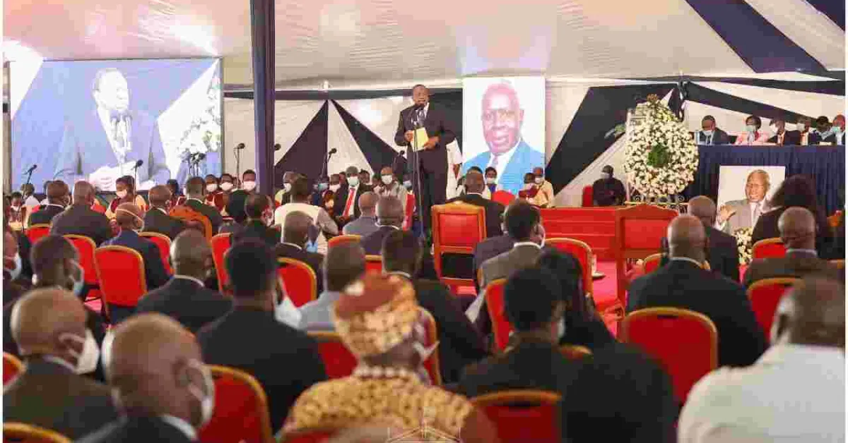 Uhuru Directs Gusii Stadium be Renamed After Late Cabinet Minister Simeon Nyachae