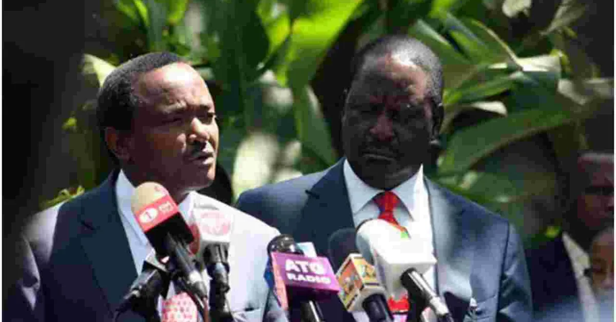 I Will Expose You If You Continue Attacking Me, Kalonzo Tells Raila
