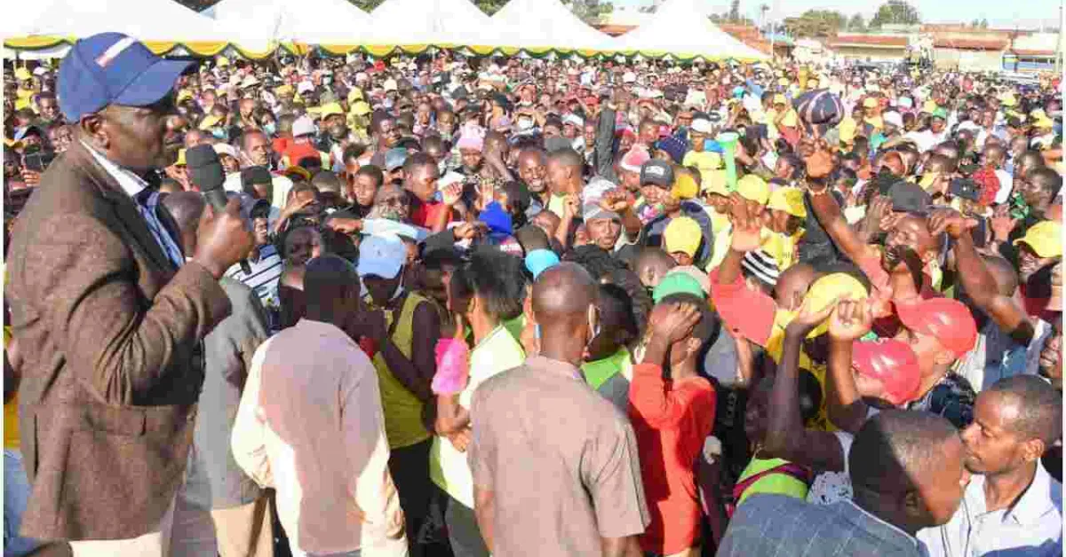 BBI Has Derailed Jubilee’s Development Agenda, Deputy President William Ruto Says