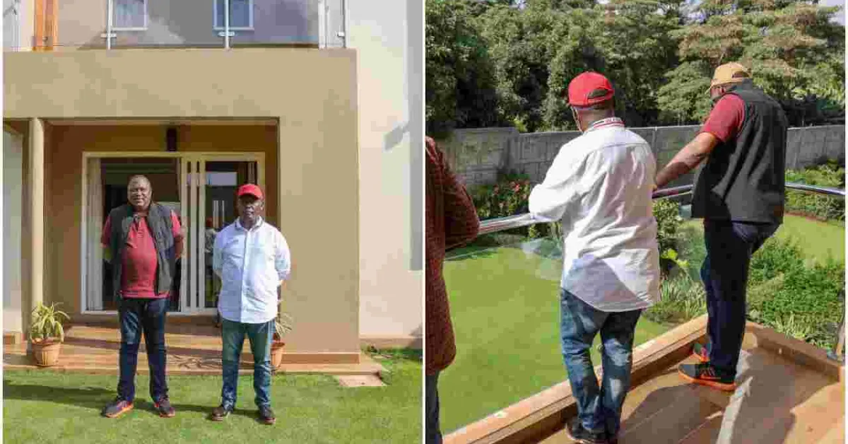 Speculation as Uhuru Visits Former Kiambu Governor William Kabogo