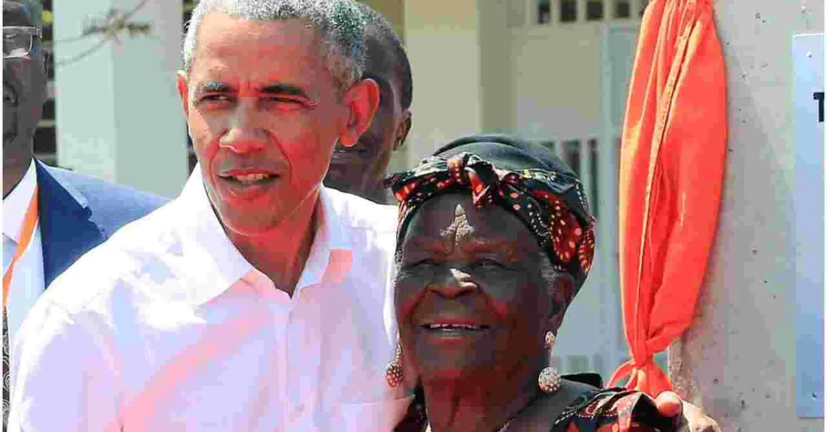 Former US President Barack Obama Mourns His Grandmother Sarah Obama