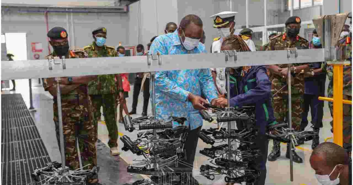 President Uhuru Opens Sh4 Billion Government Weaponry Factory in Ruiru