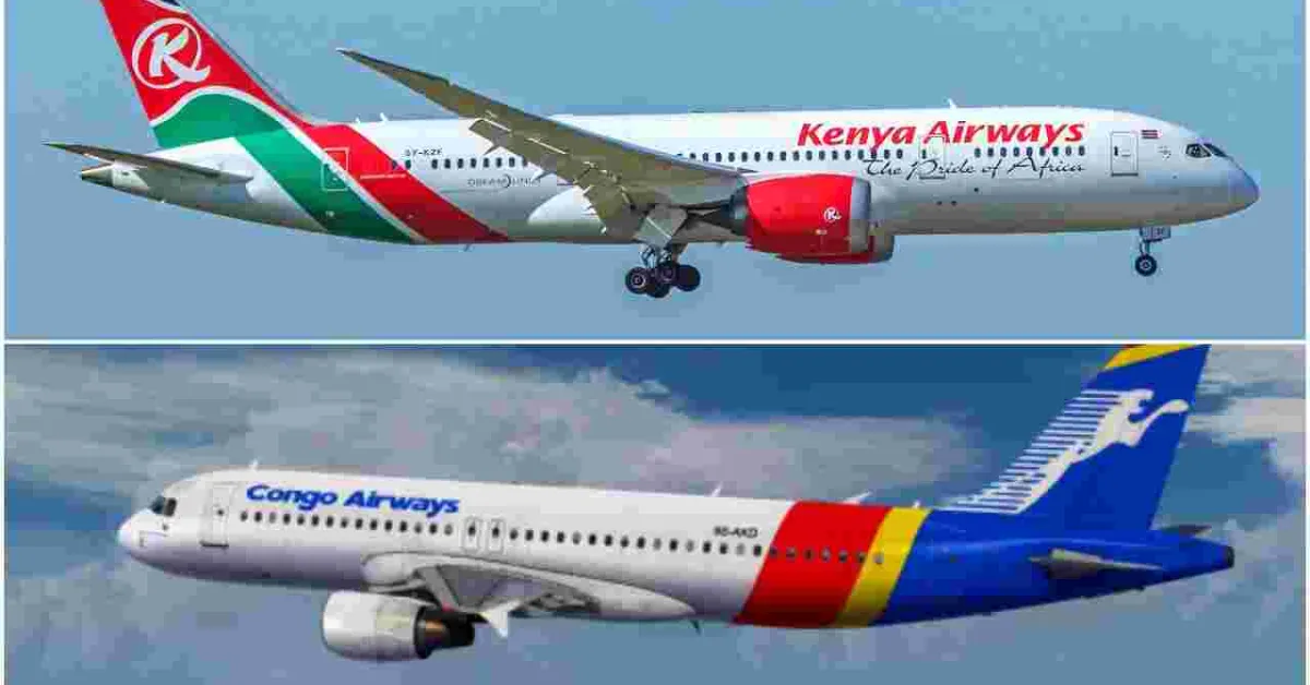 Kenya Airways Signs Partnership Deal with Congo Airways