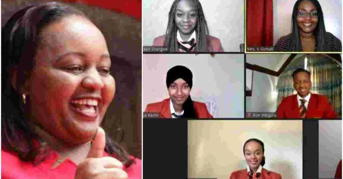 Waiguru Over the Moon as Son Helps Brookhouse School Win Continental Competition