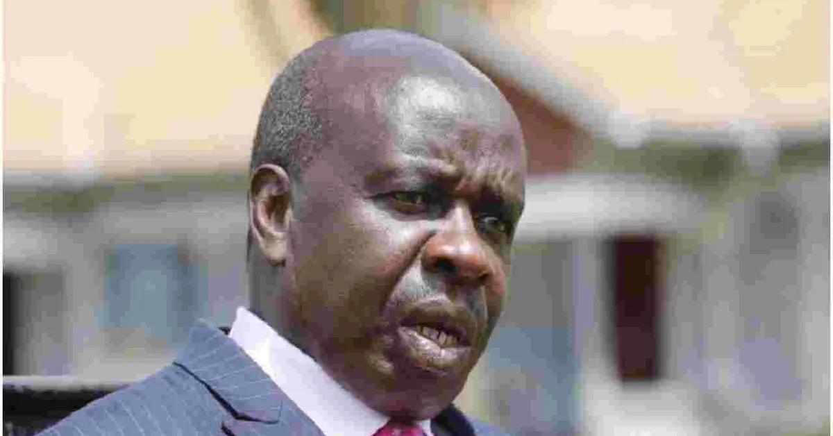 Mututho Obtains Court Order Blocking Bank from Auctioning His 8-Bedroom Nairobi House