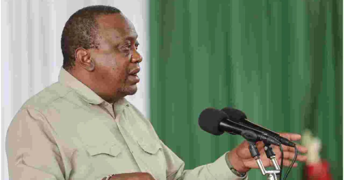 Security Swings into Action as Intruder Tries to Charge Towards President Kenyatta [VIDEO]