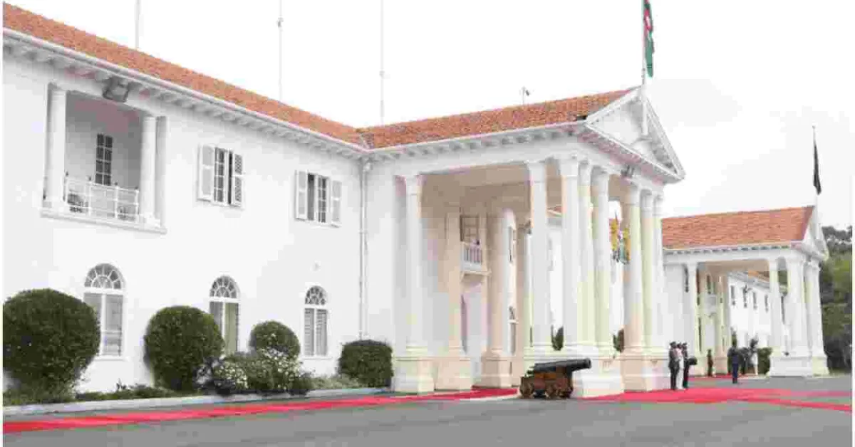 Treasury Sets Aside Sh88 Million for State House Refurbishment