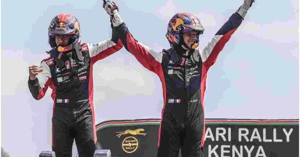 French Driver Sebastian Ogier Wins WRC Safari Rally Kenya