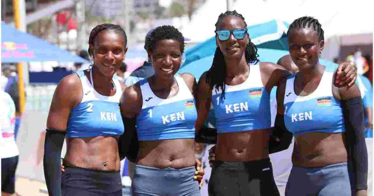 Kenya Women's Beach Volleyball Team Beats Nigeria to Qualify for Olympics