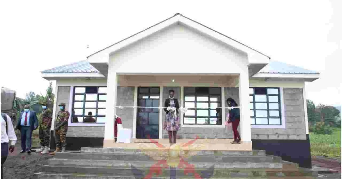 Widow of Former KDF Soldier Gifted Sh2.6 Million House