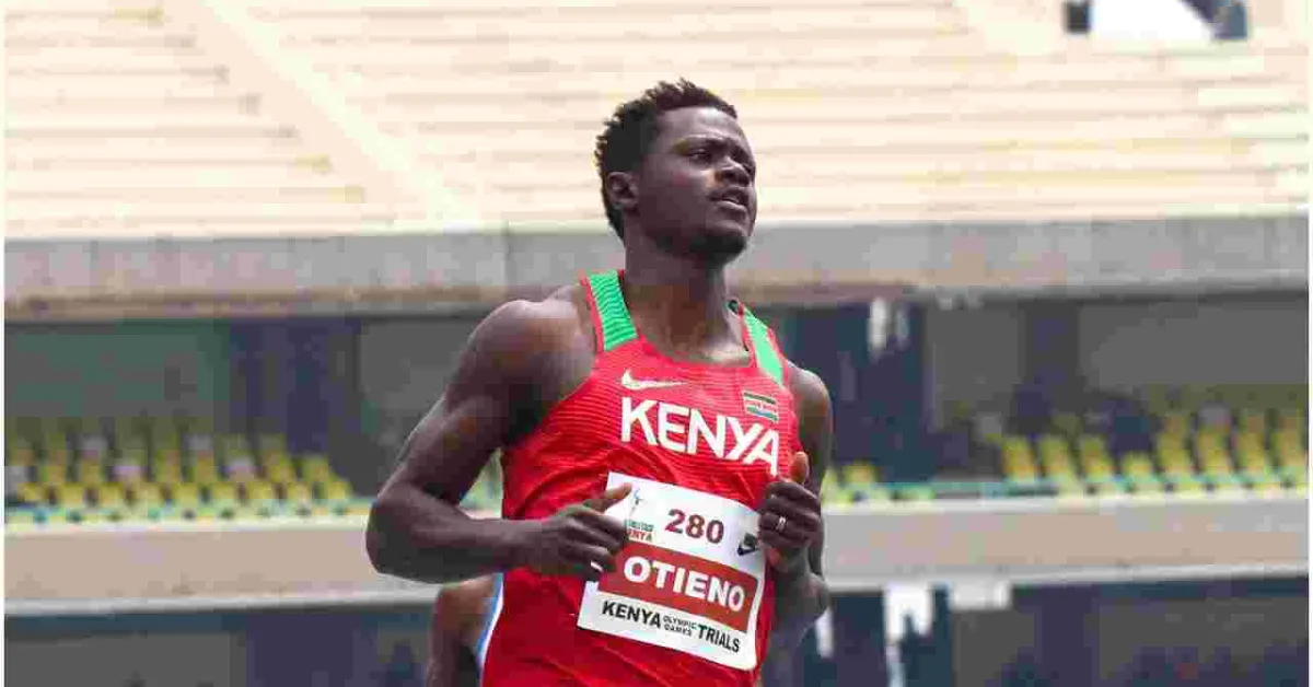 Kenyan Sprinter Mark Otieno Suspended from Olympics After Failing Drug Test