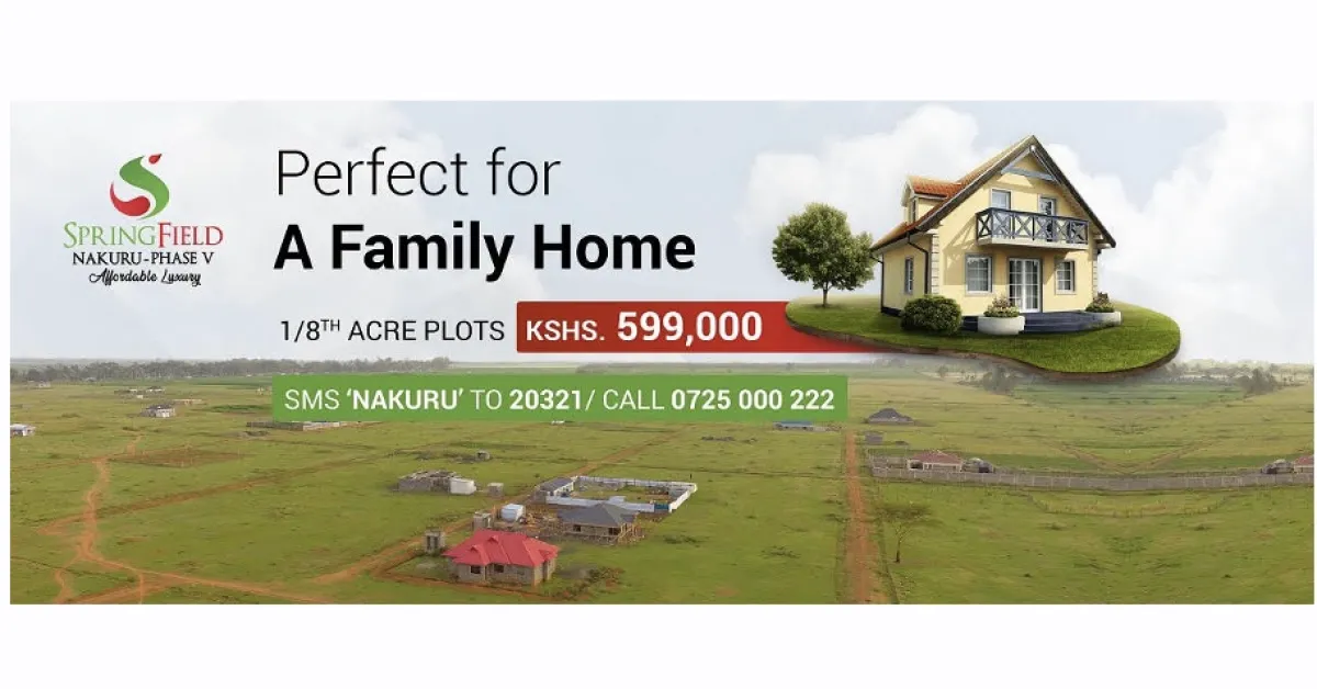 Investment Opportunity: Springfield Nakuru Phase V