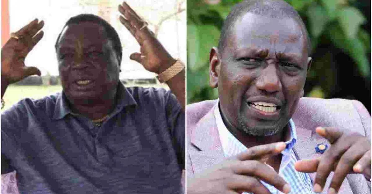 Ruto Won't Make it, Francis Atwoli Says on 2022 Presidential Contest