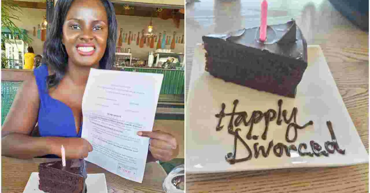 Couple Cuts Cake to Celebrate Their Divorce After Years of Separation