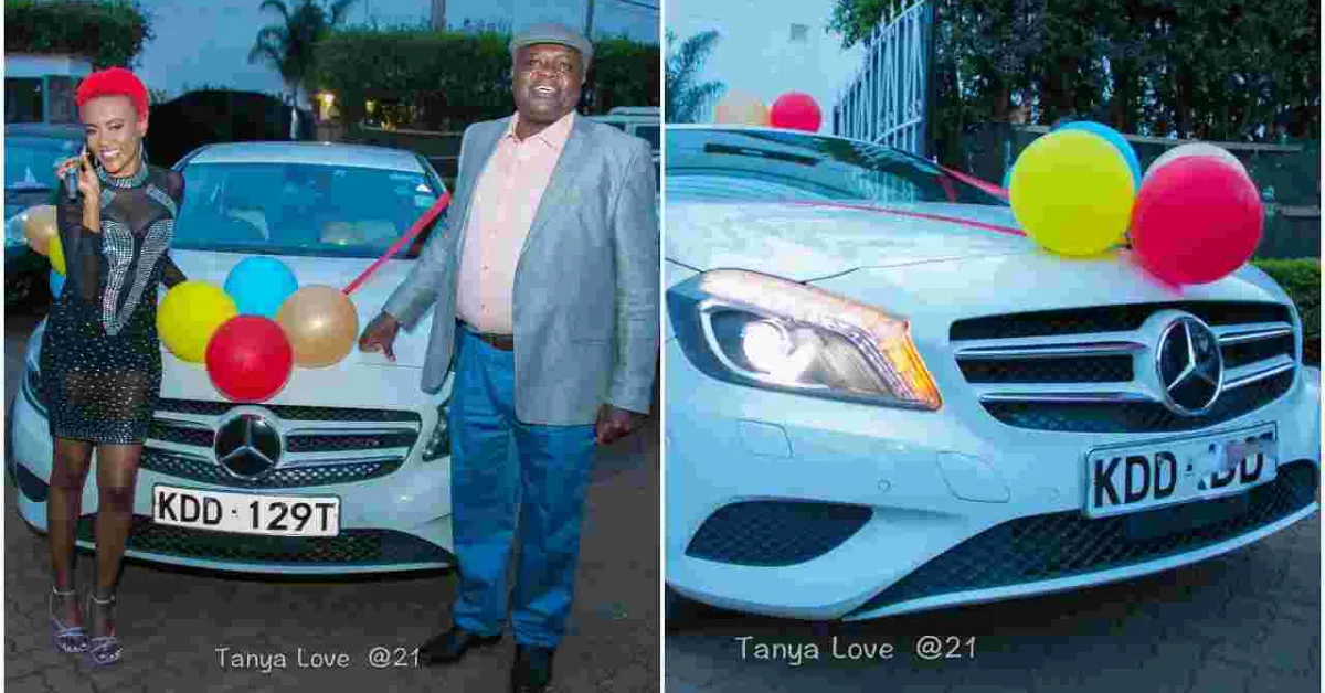 Wangui Ngirici and Husband Gifts Daughter a Brand New Mercedes-Benz on Her Birthday